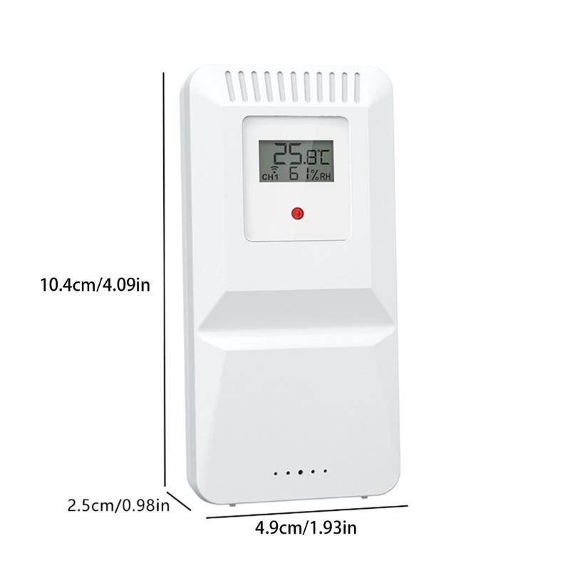 WiFi Connect Weather Stations Digital Thermometers Hygrometer Weather Clock Calendar Atmospheric Pressure Monitor Device