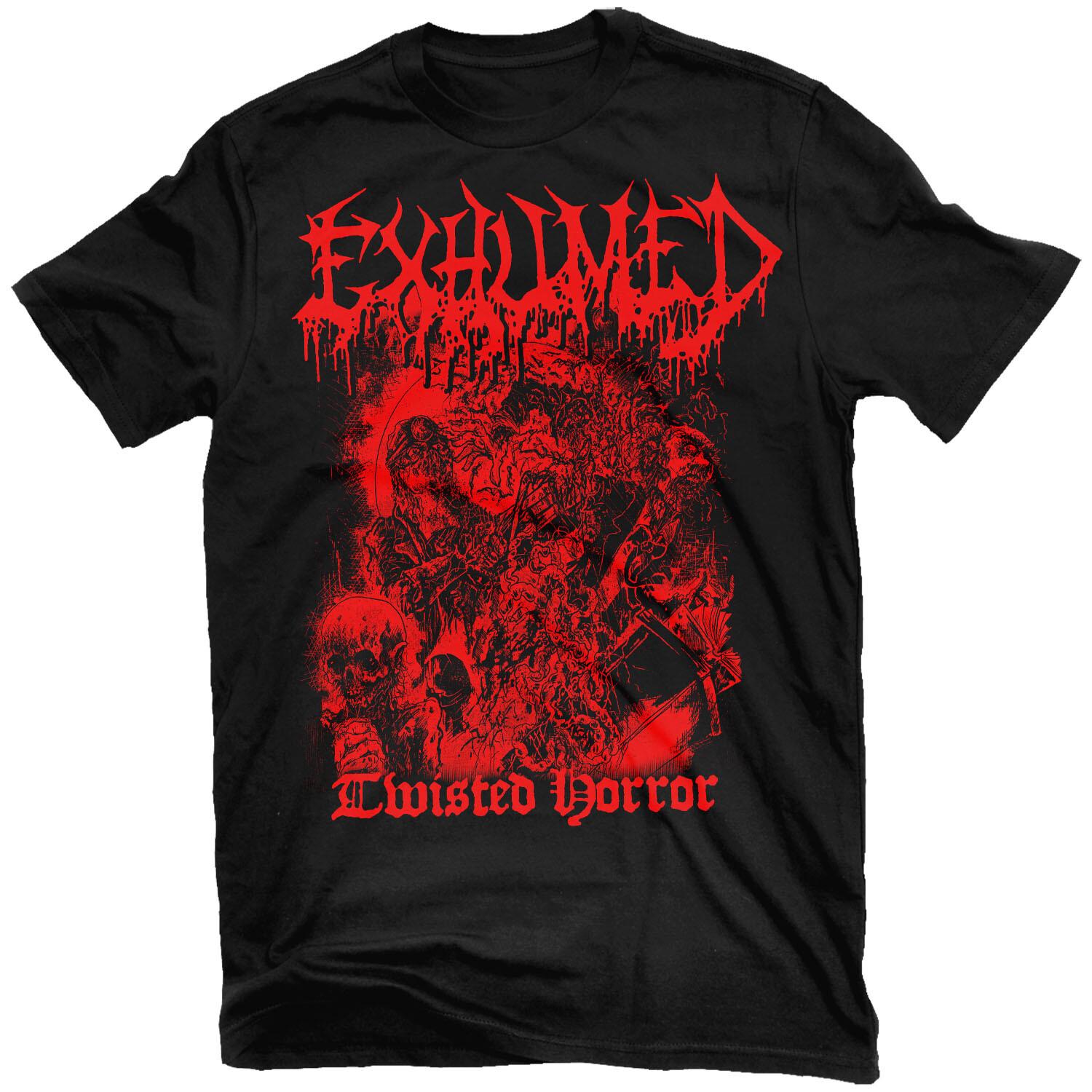 EXHUMED Twisted Horror T-Shirt NEW! Relapse Records TS4614 XL