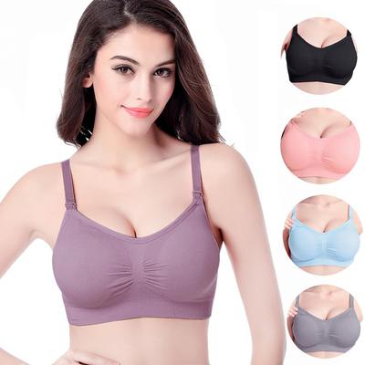 Plus Size Maternity Bra Nursing Bras Clothes for Pregnant Women Pregnancy Breastfeeding Intimates Underwear Feeding Clothing KTB