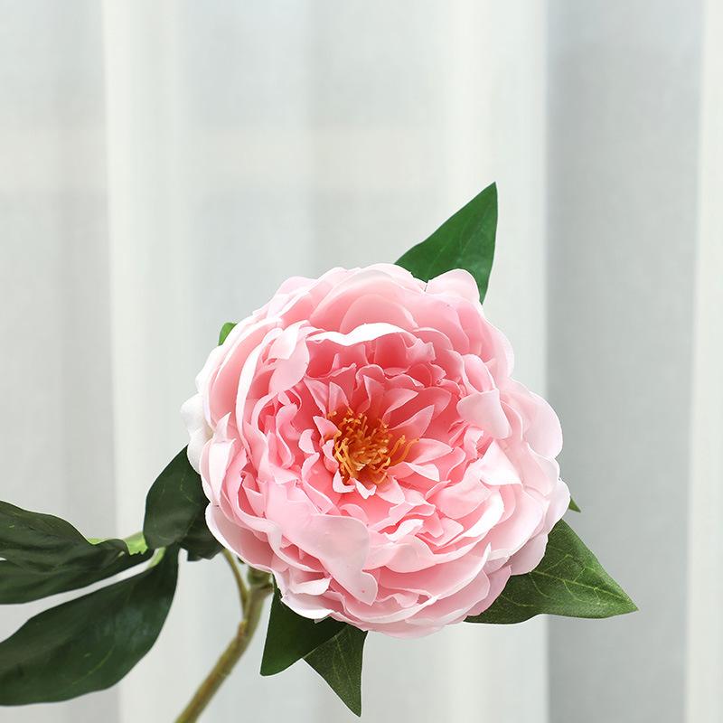 feel moisturizing simulation peony flower, home decoration simulation flower, hotel front desk arrangement studio shooting prop flower