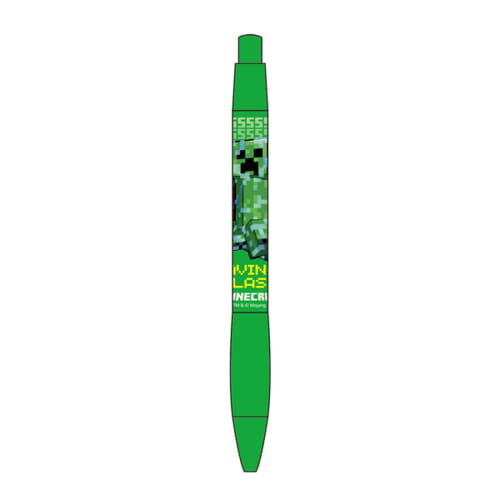K Company Minecraft Creeper Mechanical Pencil, MCT-SPF-CP, H14.1 x W1.2 x D1.5cm