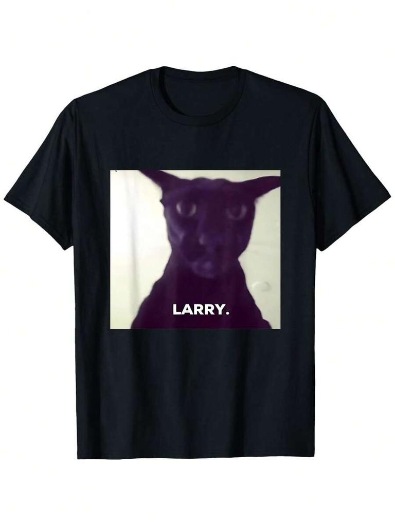 Funny Larry The Cat Meme Unisex T-Shirt