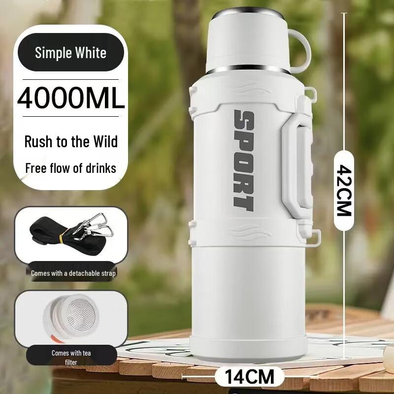 TingLe 316 Stainless Steel Large Insulated Flask