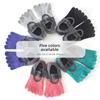 1/5 Pairs Women Five‑Toe Grip Socks, Non‑Slip Breathable Socks for Pilates Yoga Barre Fitness Indoor Floor Training