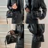 Women Shoulder Crossbody Bag Gothic Skull Crosses PU Leather Top Handle Handbag