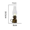 Vintage LED Candle Lamp: Retro Kerosene Design for Home Decor and Cozy Ambiance