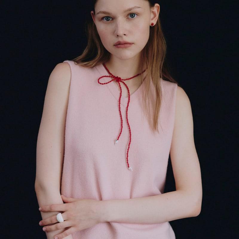 VINTAGE HOLLYWOOD Seed Tie Necklace_VH2579NE003M