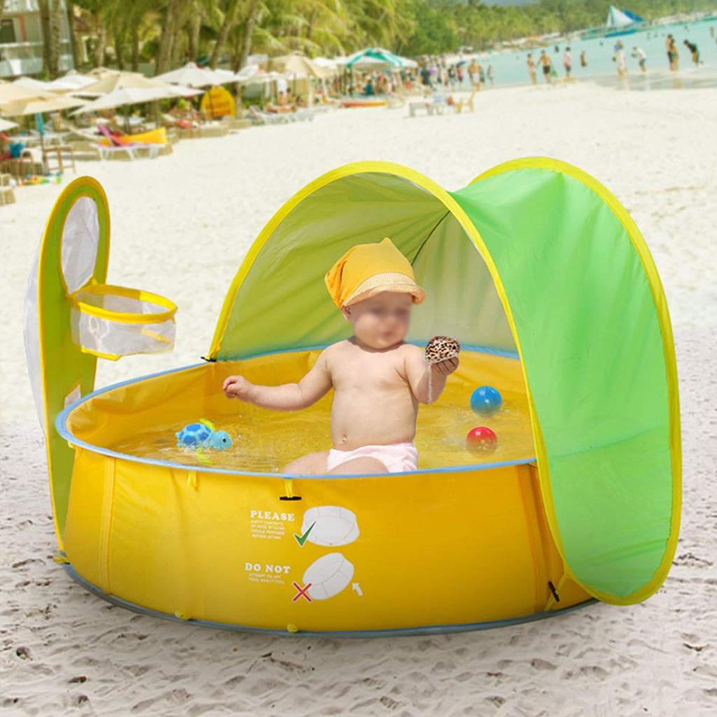 Summer Outdoor Portable Anti UV Pool Beach Tent Child Swimming Play House for Baby Kids