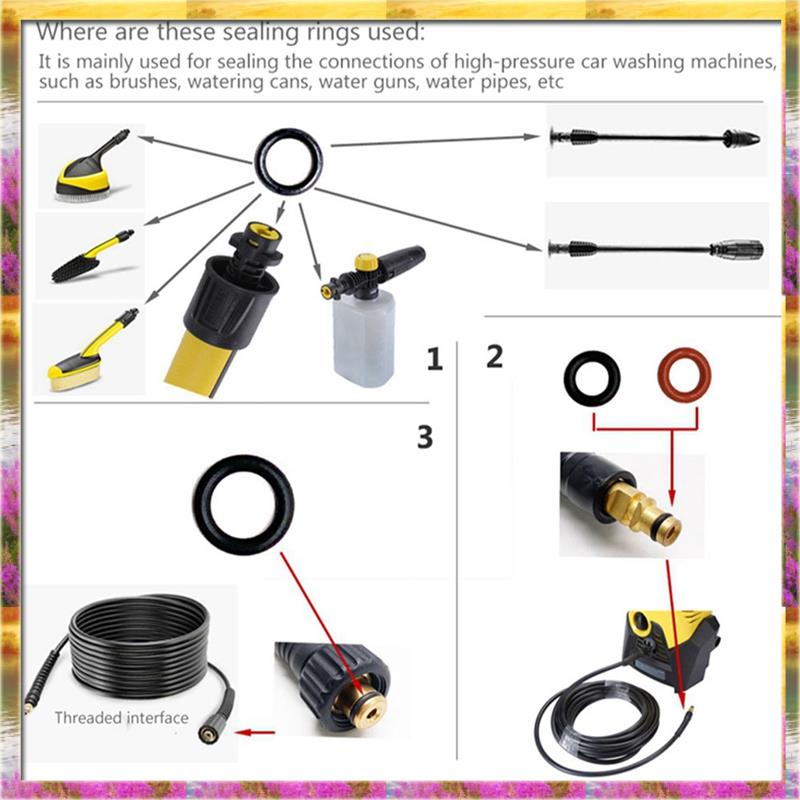 Aug. For Karcher Lance Hose Nozzle Spare O-Ring Seal 2.640-729. For K2 K3 K4 K5 K6 K7