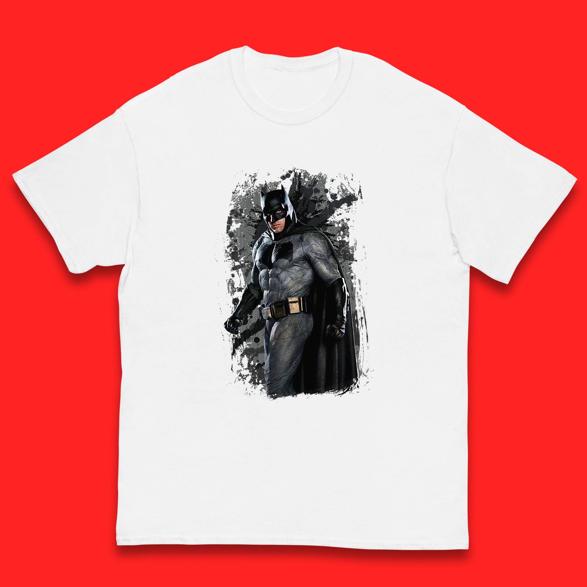 DC Comics Batman Superhero Movie Character Batman Emblem Costume Grunge Affect Kids T Shirt 130