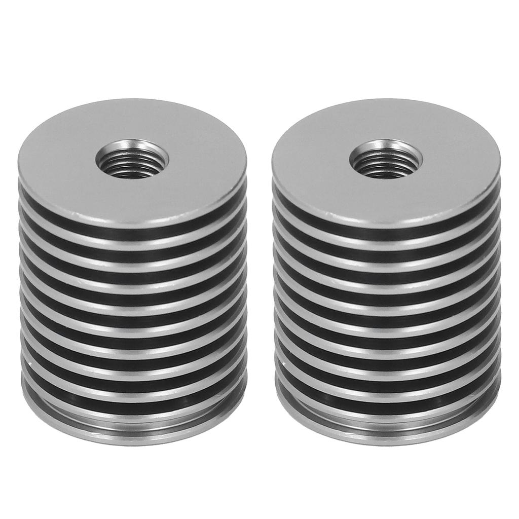 2Pcs 3D Printer Heatsink Kit for Voron 0.1 0.2 Hotend V6 CNC Aluminum Cooler Cinerous