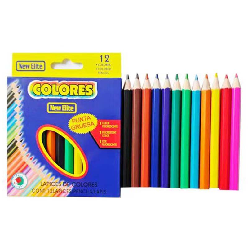 12Colors Mini Pencils Professional Oil Wood Soft Watercolor Pencil For School Draw Sketch Art Supplies