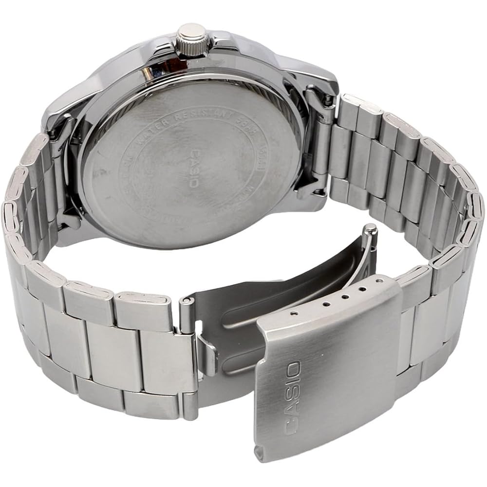 Casio Standard Analog Quartz Men's Watch MTP-VD01D-1BV Metal Band Black Imported Model