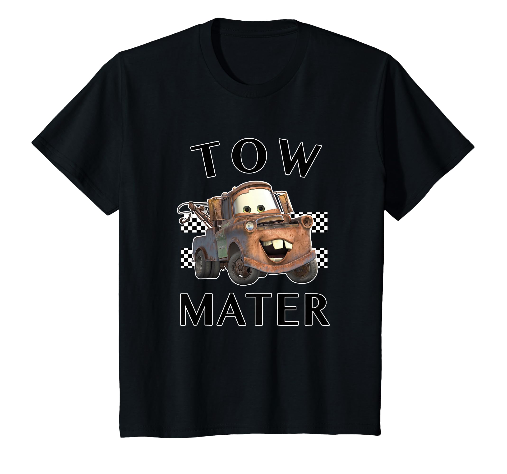 

Kids Disney Pixar Cars Tow Meter Race Happy Portrait Youth T-Shirt