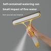3-in-1 Multi-Functional Liquid Filled Glass Wiper Double Sided Scratchable Belt Spray Nozzle for Household Glass Cleaning