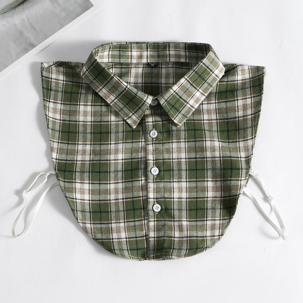 Men Business Shirt Fake Collar Solid Detachable Formal Dress Collar Spring Simple Turtleneck For Inner Clothing 40*35Cm