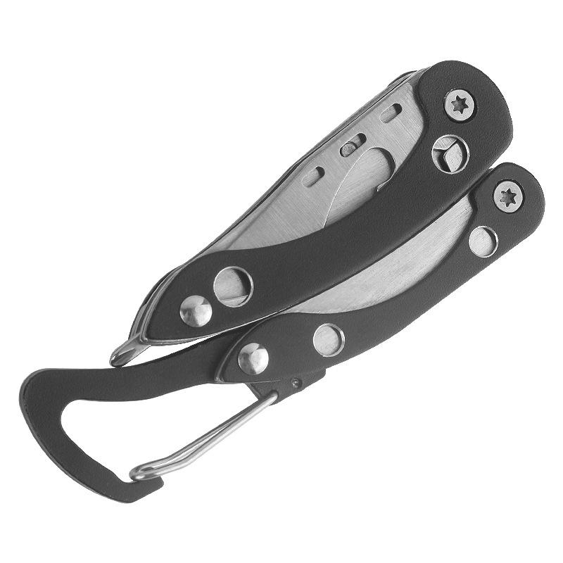 Compact Multi-Tool Keychain: Folding Knife, Pliers, and EDC Emergency Gear