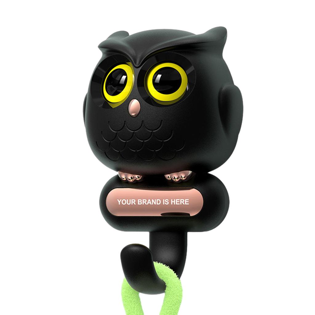 Fashion Blinking Owl-Shape Hook Multipurpose Key Chain Hanging Hook Wall Storage Rack Kitchen Bathroom Organizer