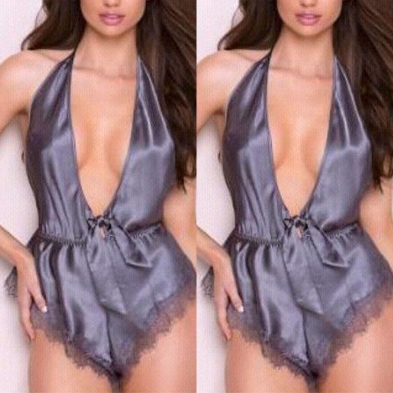Set de lenjerie netedă din pijama asemănătoare mătasei de modă