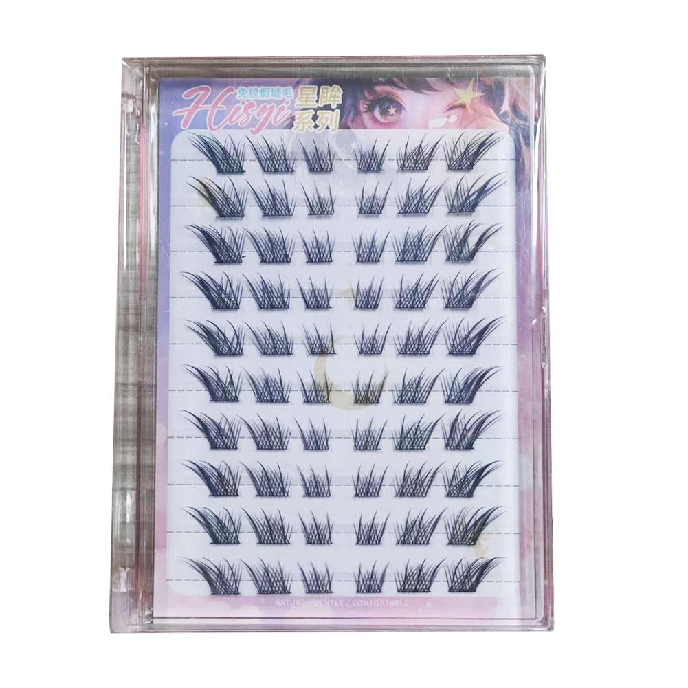 

Glue-free false eyelashes Natural Individual Lashes Cluster Lashes book DIY Eyelash Extensions Curl Eyelash Makeup Tools