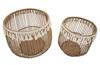 Basket Fuji Set 2Pcs Cm Ø 47X39,5-34X36,5