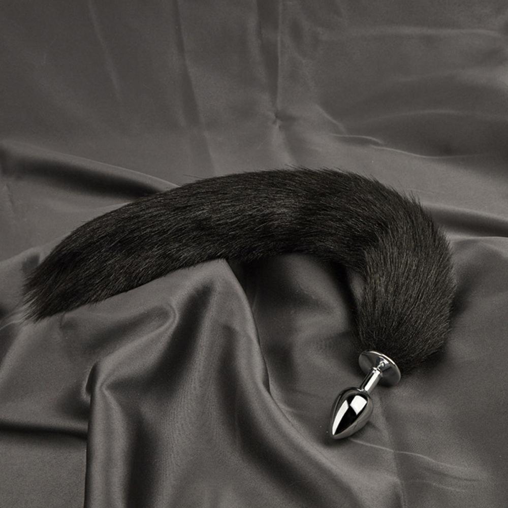 BDSM Fox tail anal plug animal tail butt plug role-playing sex games men and women sex toys
