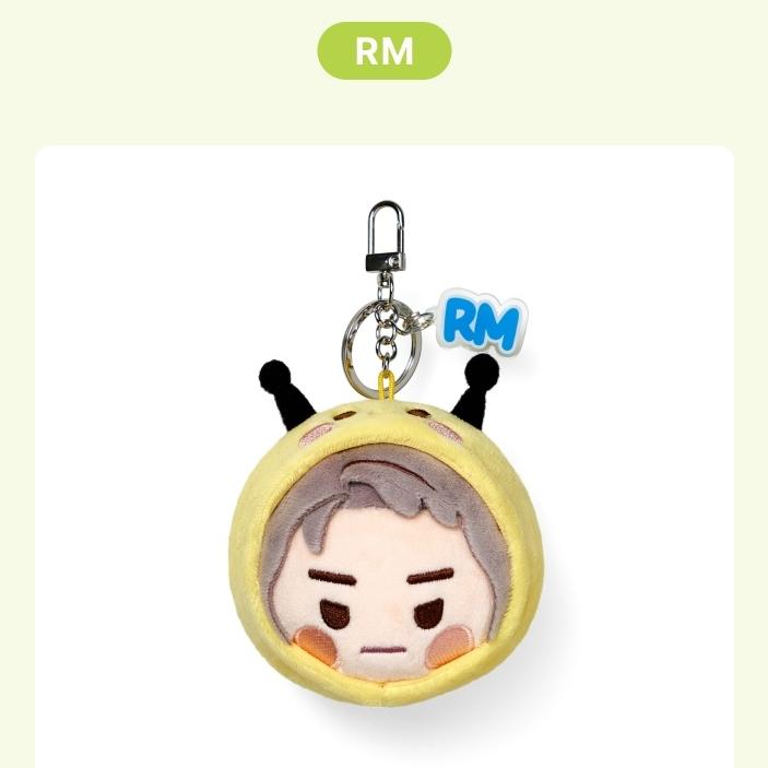 BTS კუნძული SEOM სახის გასაღების საკიდში