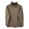 SLOANE 25AW Sl3w-063 Brown 3G Gillon Lamb X Cashmere Drop Shoulder Knit Pullover Tops 38 BrownUsed