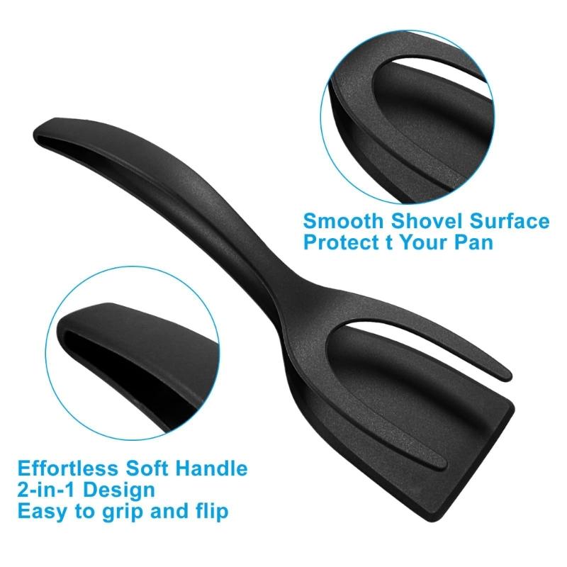 Multipurpose Nonstick Nylon Spatula Tong for Omelets and Fish Flipping Steak Shovel Kitchen Supplies Cooking Tool