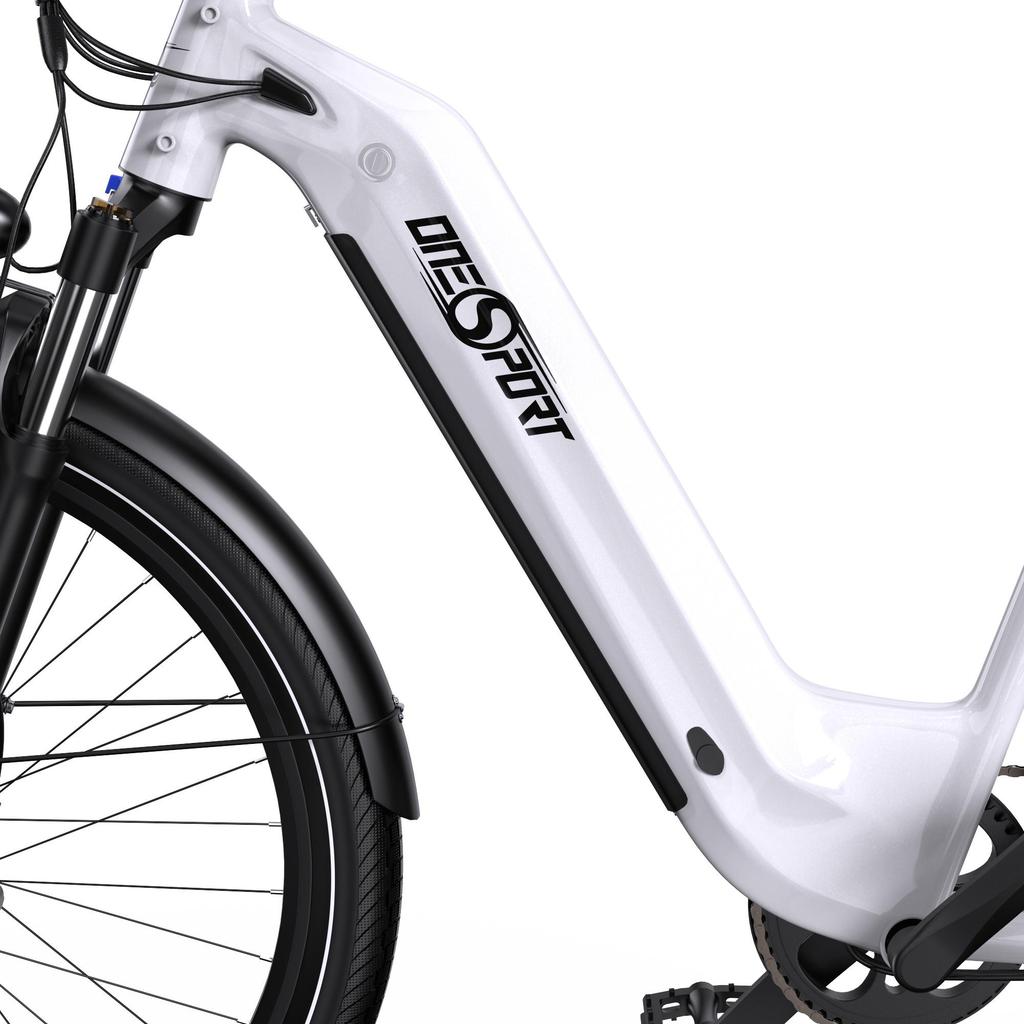 ONESPORT OT05 Electric Bike - 250W Motor, 120km Range, 27.5" Wheels, Shimano 7-Speed, Torque Sensor, IPX5 Waterproof"