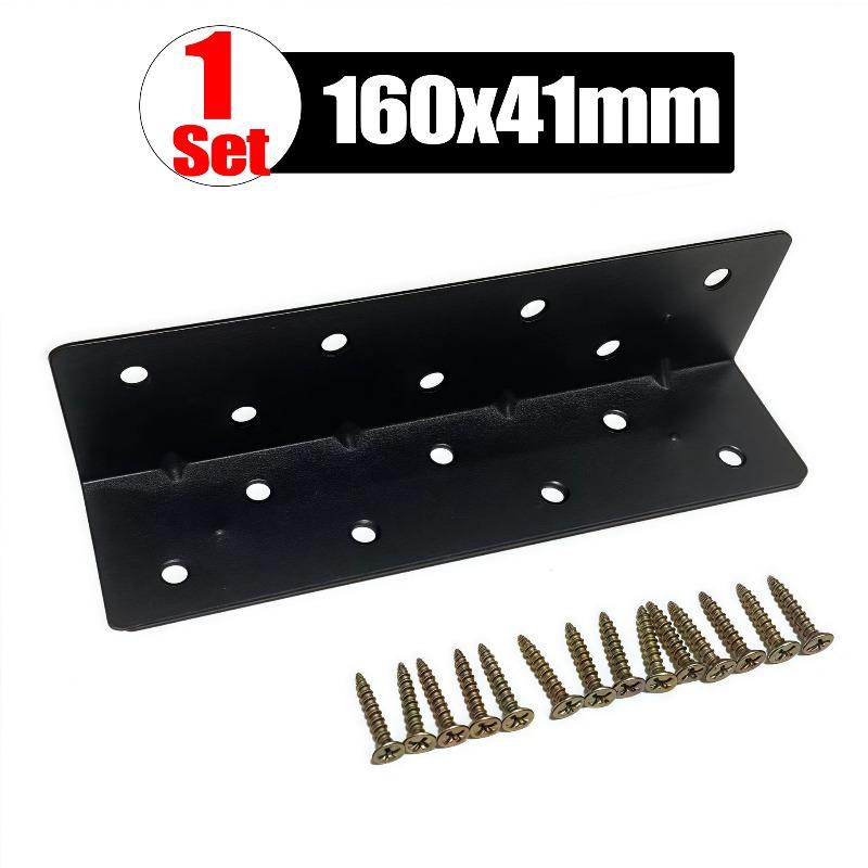 Raised Bed Corner Brackets Wood Frame Bed Brace L Shape Right Angle Bracket with Screw Garden Planter Box Bed Corners Connectors