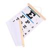 3Pcs/Pack Eye Charts Non-Reflective Visual Acuity Test Wall Chart Eye Exams For Hospital Home Kids Vision Schedule 22X11 Inches