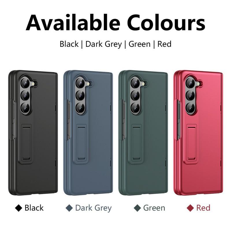 Full Coverage Shockproof Phone Case With Adjustable Stand Galaxy Z Fold8 Fold7 Fold6 Fold5 Fold4 Fold3 PC
