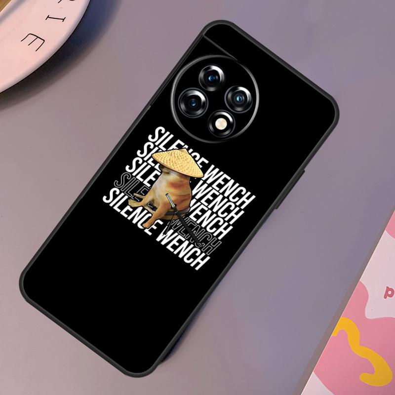 Cheems Shiba Inu Doge Meme Hülle Für OnePlus Nord 5 CE 4 3 2 Lite N30 OnePlus 11 12 13 15 12R 13R 10T 13T 9 10 Pro Cover