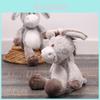 Cute Cartoon Donkey Plush Toy Doll For Girls And Kids
