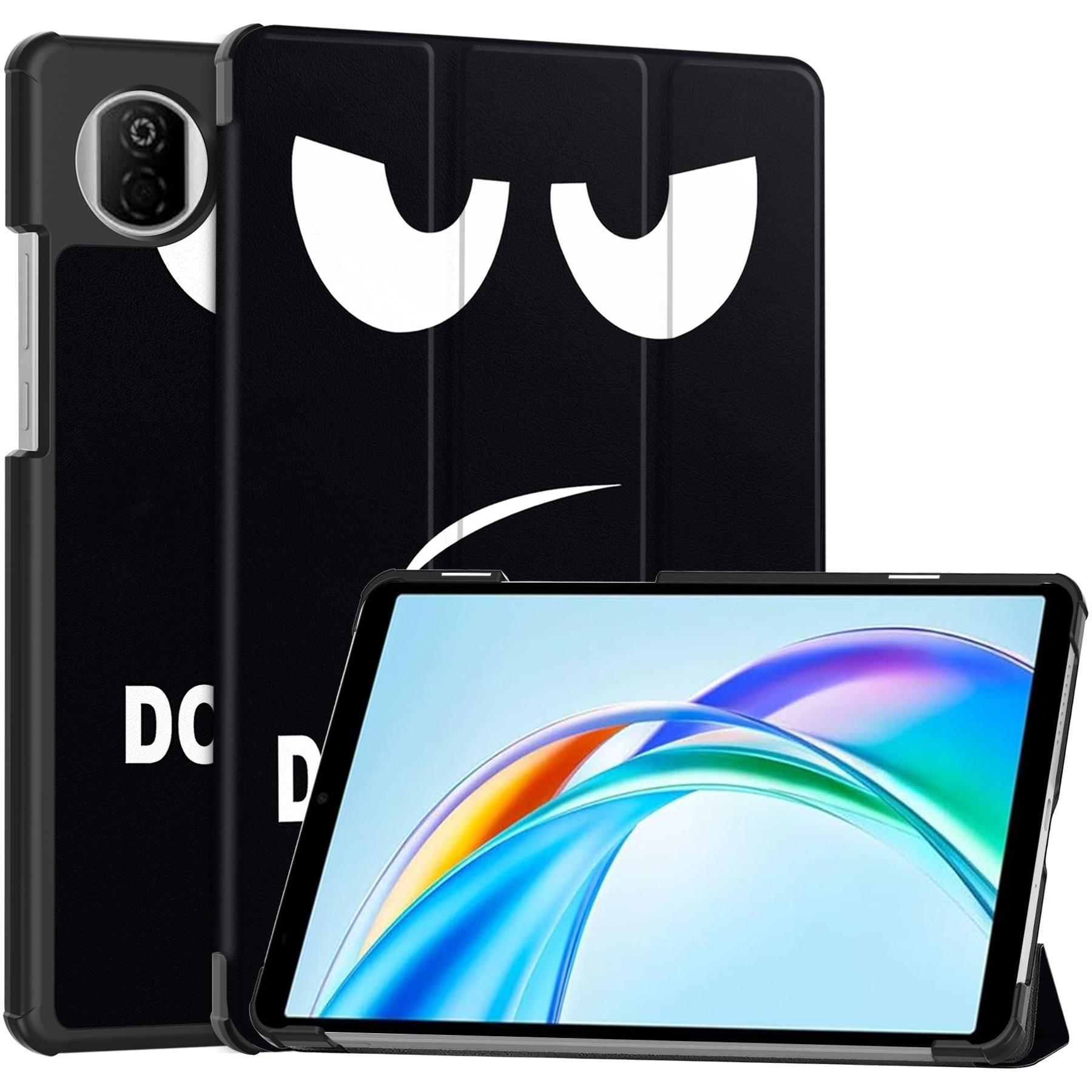Tablet Case for Honor Pad X7 Tri-Fold Tablet Case with Stand, Multi-Angle Folio Cover чёрный