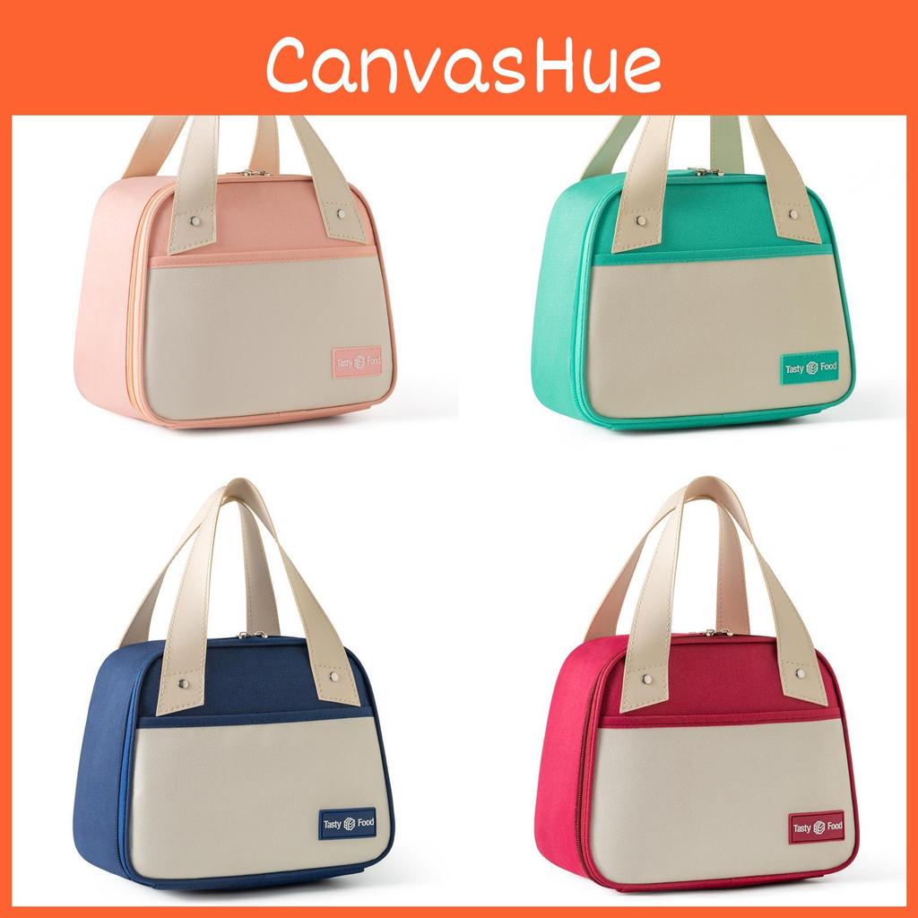 Stylish Insulated Lunch Bag For Office Workers With Handle