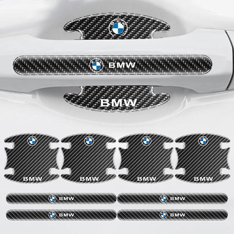 For BMW Performance F30 F10 E90 F20 E46 E60 E70 E39 E36 E87 X7 4/8pc Car Door Handle Bowl Sticker Protector Anti-collision Strip pdzp71