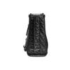 Gucci GG Marmont Silver Logo Vertical Stripe Quilted Large Capacity Versatile Chain Leather Tote Shopping Crossbody Shoulder Bag 675796-UM8BN-1000