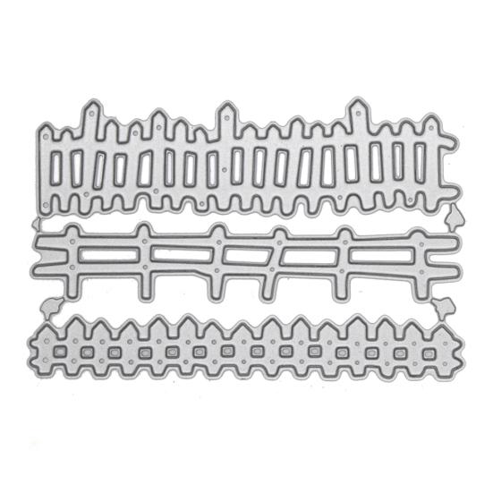 Fence Metal Cutting Dies DIY Scrapbook Emboss Paper Cards Making Decor Stencil