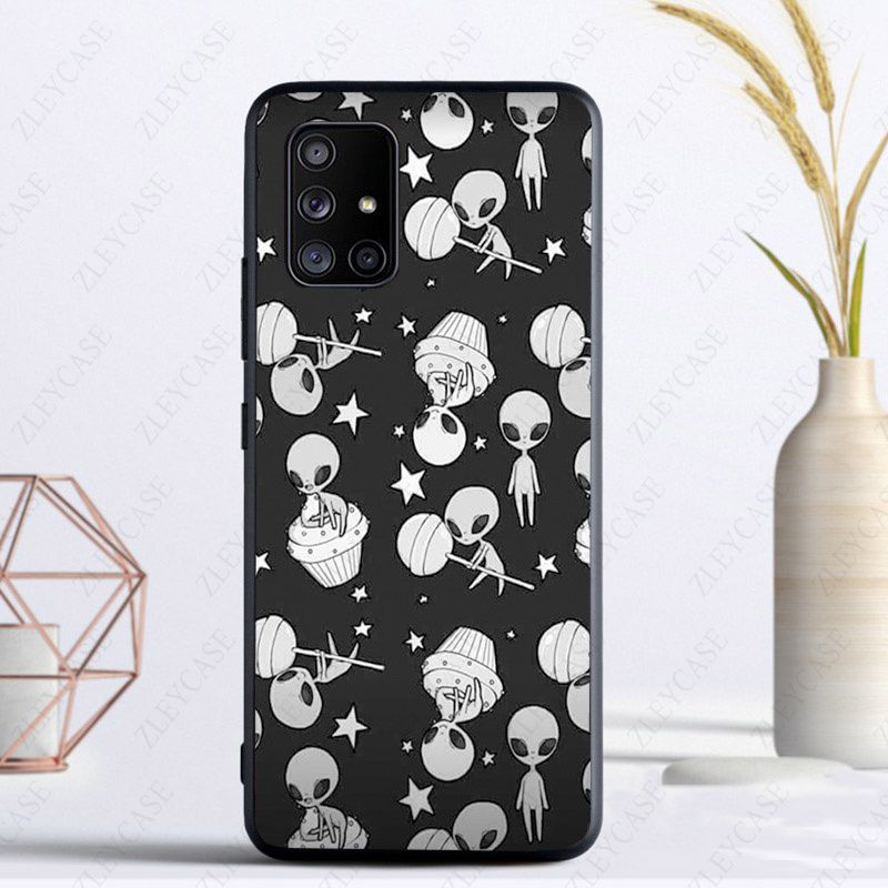 Alien Believe UFO ET Kryt na telefon Pro Samsung Galaxy A13 A53 A11 A12 A32 A22 A52S 5G A10S A41 A42 A33 A20E A30S A40 A51 A71 Pouzdra