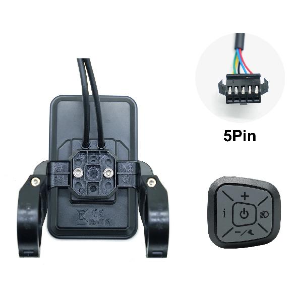 Electric Bike Colorful Display Screen Meter No. 2 Protocols YL81F 36V 48V 52V 72V Speed Controller Panel