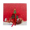 Christmas Calendar Advent  Empty Gift Box To Fill 24-Day Santa Claus Printed Collectible Box Christmas Advent Calendar Boxes