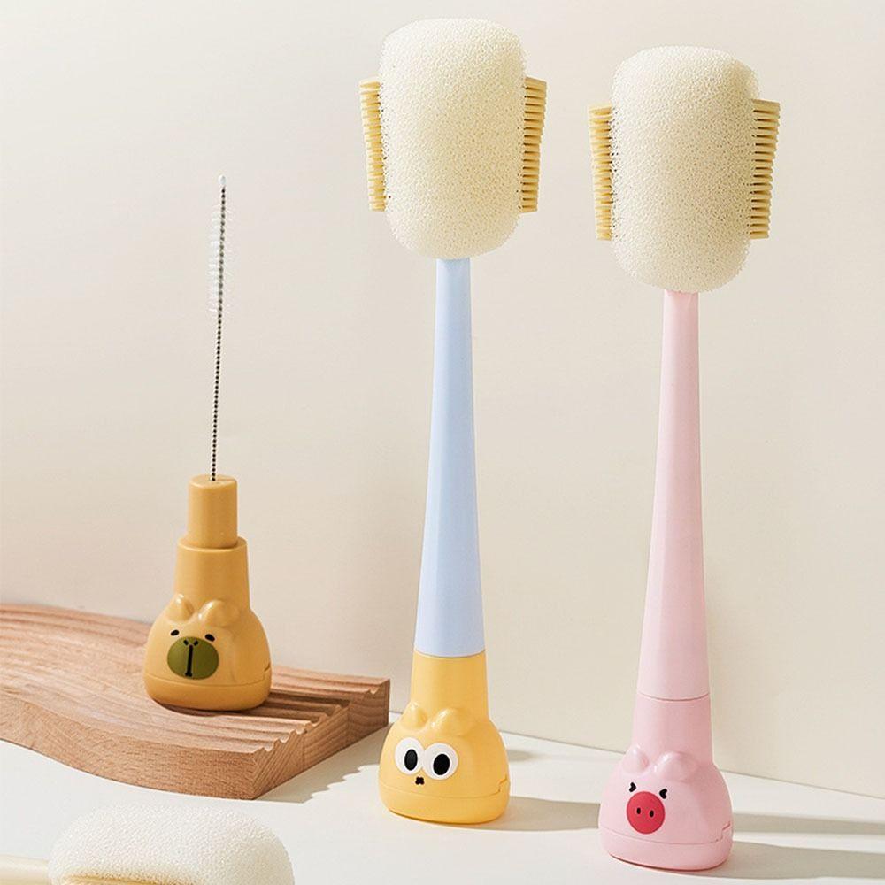 Long Handle Water Bottles Cleaner Multi-functional Bottle Washing Brush  Water Bottles Cleaner Tool