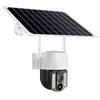 Solar Security Camera – PIR Human Detection, Color Night Vision, 4G/WiFi Wireless Network