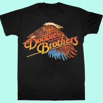 The Doobie Brothers Cotton Short Sleeve Front T-shirt Unisex T-Shirt