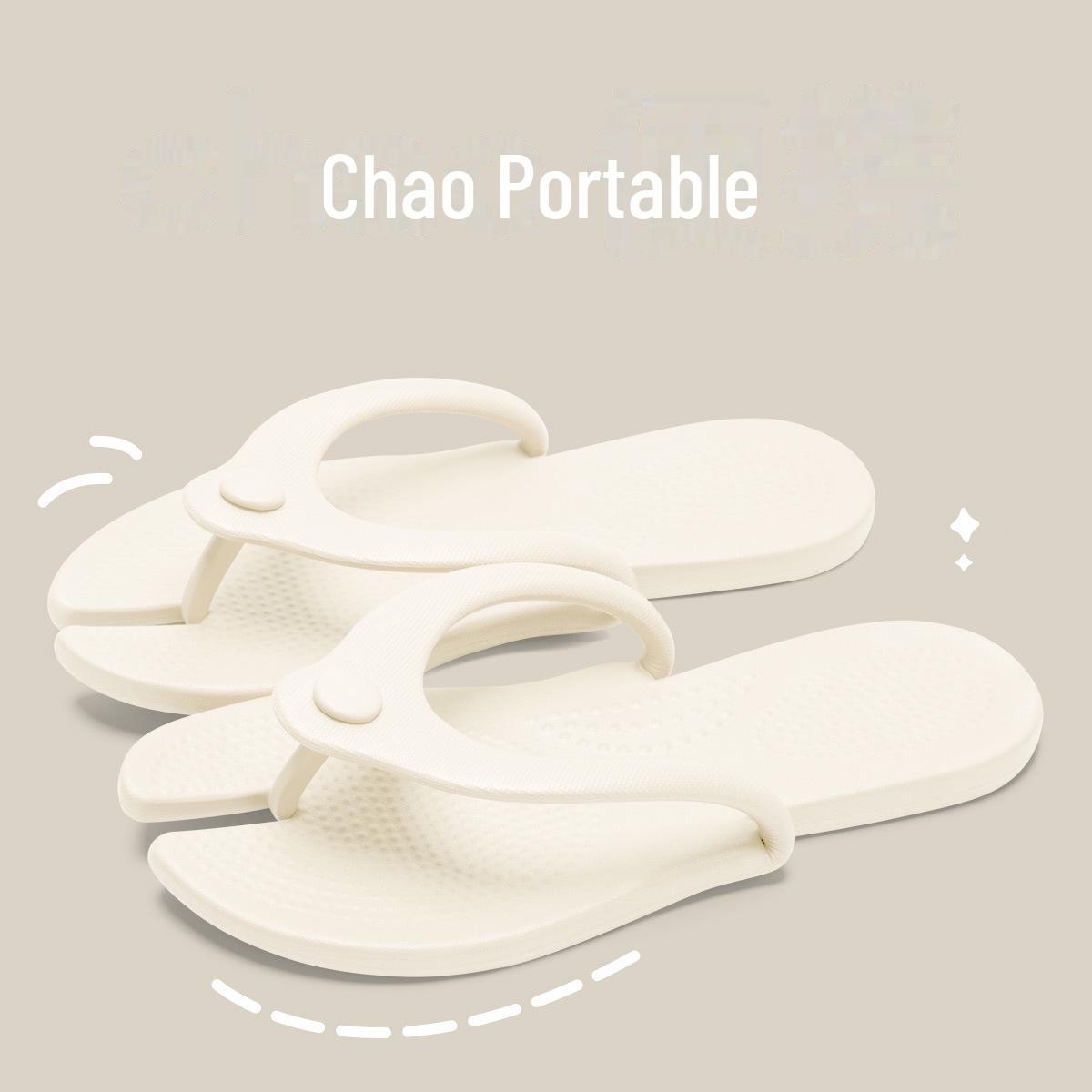 

2024 Унісекс Нековзкі складані шльопанці для використання вдома та у ванній кімнаті 43-45