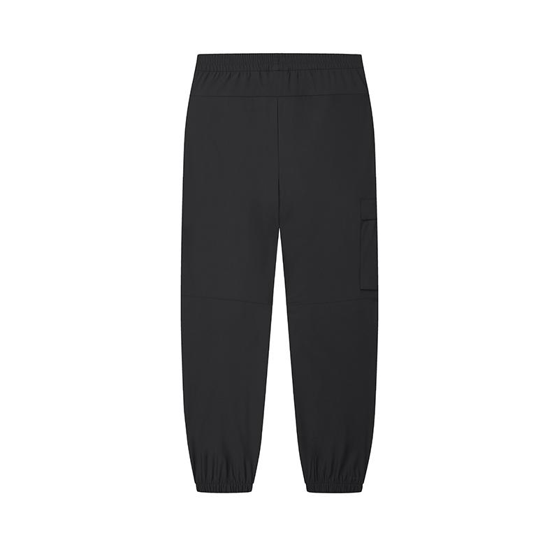 FILA Comfortable Versatile Workwear Knitted Sports Pants Men bottoms Black F11M519603FBK