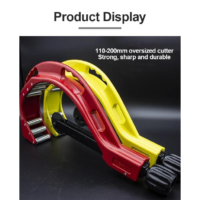 BORUIX 14-120mm Universal Pipe Cutter for PE PPR PVC Pipes Professional Quick Cut Scissors Heavy Duty Plumbing Tool Hot Selling