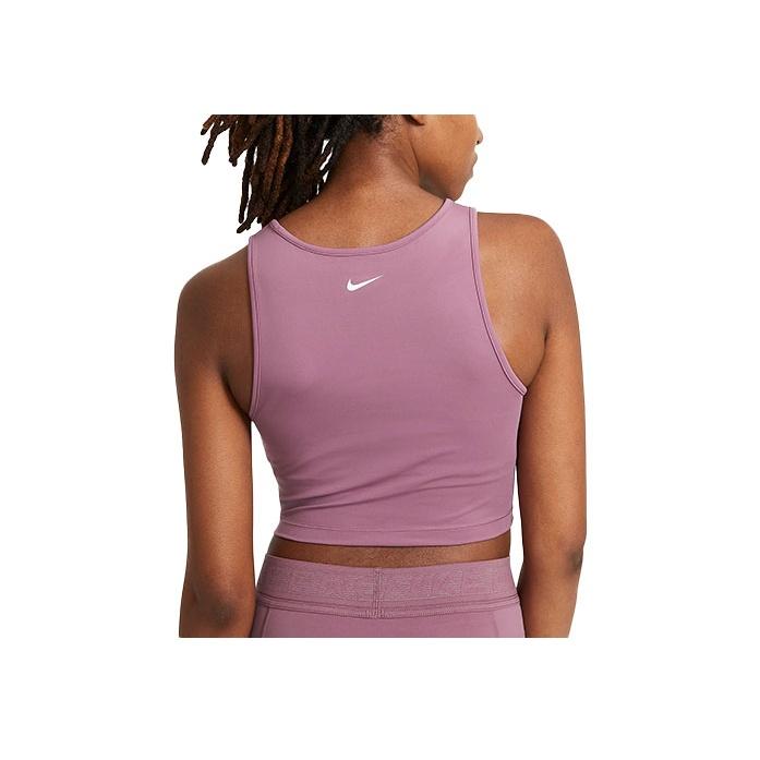 Nike Pro Atmungsaktives Trainings-Figurbetontes Sport-Tanktop Damen Tops Hell-Maulbeere DA0541-533